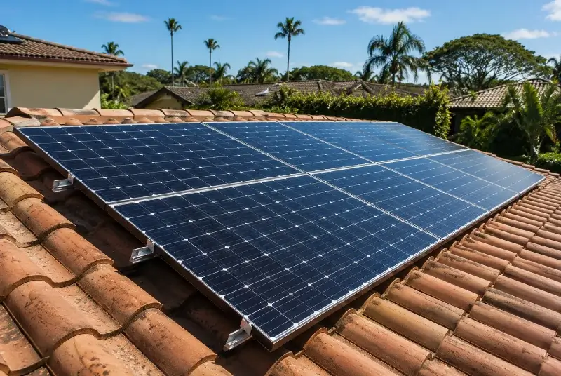 Installation de panneaux solaires à Malras