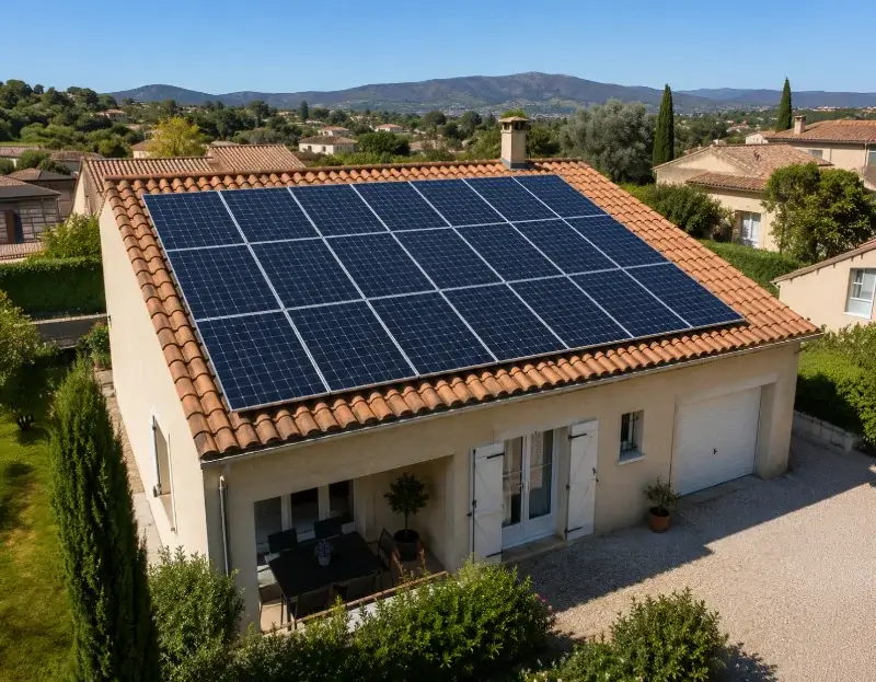 Prime à l'autoconsommation panneaux solaires Malras — aide financière de l'État